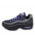 NIKE (ナイキ) AIR MAX 95 ローカットスニーカー ブラック×グレー×ネイビー サイズ:28㎝：16000円