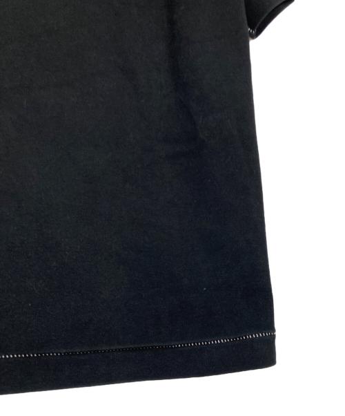 COMME des GARCONS HOMME（コムデギャルソン オム）COMME des GARCONS HOMME (コムデギャルソン オム) 綿度詰め天竺S/S TEE ブラック サイズ:Lの古着・服飾アイテム