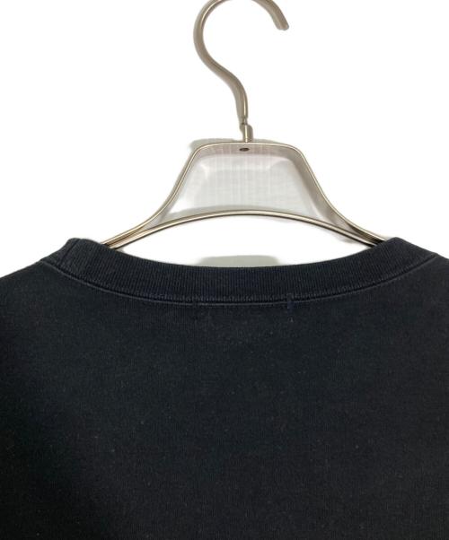 COMME des GARCONS HOMME（コムデギャルソン オム）COMME des GARCONS HOMME (コムデギャルソン オム) 綿度詰め天竺S/S TEE ブラック サイズ:Lの古着・服飾アイテム