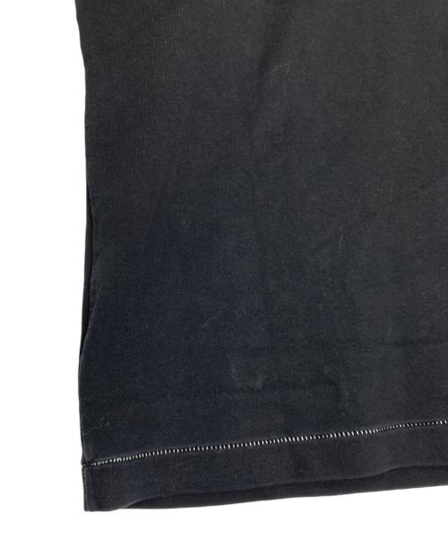 COMME des GARCONS HOMME（コムデギャルソン オム）COMME des GARCONS HOMME (コムデギャルソン オム) 綿度詰め天竺S/S TEE ブラック サイズ:Lの古着・服飾アイテム