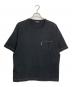 COMME des GARCONS HOMME（コムデギャルソン オム）の古着「綿度詰め天竺S/S TEE」｜ブラック