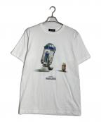 WIND AND SEAウィンダンシー）の古着「R2-D2プリントTシャツ」｜ホワイト