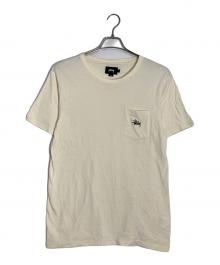 stussy（ステューシー）の古着「ポケットTシャツ」｜ベージュ