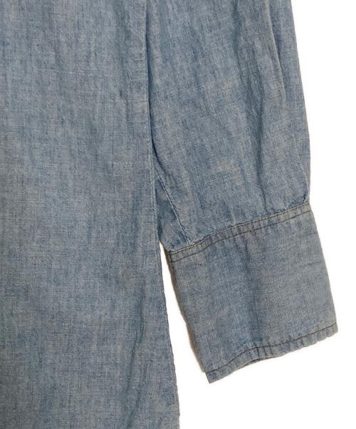 Wrangler（ラングラー）Wrangler (ラングラー) ウエスタンシャンブレーシャツ ブルー サイズ:Lの古着・服飾アイテム