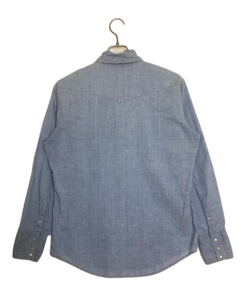 Sears（シアーズ）Sears (シアーズ) ウエスタンシャンブレーシャツ ブルー サイズ:不明の古着・服飾アイテム