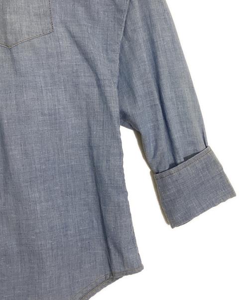 Sears（シアーズ）Sears (シアーズ) ウエスタンシャンブレーシャツ ブルー サイズ:不明の古着・服飾アイテム