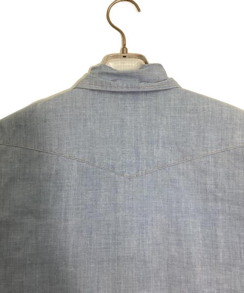 Sears（シアーズ）Sears (シアーズ) ウエスタンシャンブレーシャツ ブルー サイズ:不明の古着・服飾アイテム