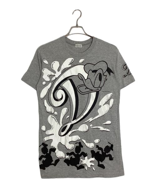 DISNEY（ディズニー）Disney (ディズニー) キャラクタープリントTシャツ グレー サイズ:不明の古着・服飾アイテム