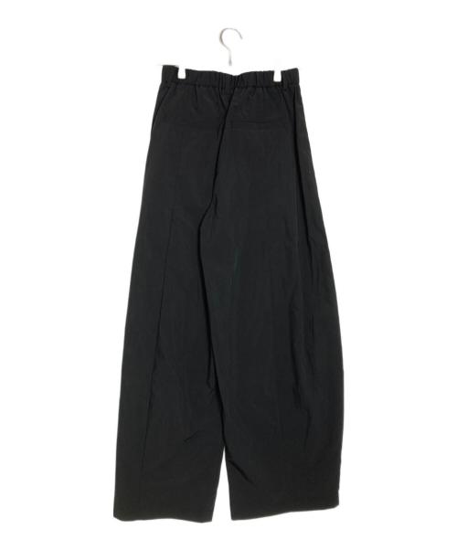 MAISON SPECIAL（メゾンスペシャル）MAISON SPECIAL (メゾンスペシャル) タックコクーンカラーパンツ ブラック サイズ:M 未使用品の古着・服飾アイテム