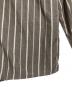 中古・古着 DEVON HOWARD (デヴォン・ハワード) RHC Ron Herman (アールエイチシー ロンハーマン) Stripe Shirt/ストライプ シャツ ブラウン サイズ:XL：15000円