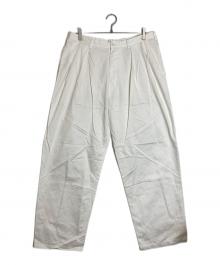 GDC（ジーディーシー）の古着「BIG CHINO PANTS / ビッグチノパンツ」｜ホワイト