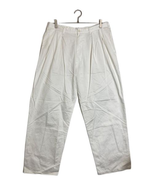GDC（ジーディーシー）GDC (ジーディーシー) BIG CHINO PANTS / ビッグチノパンツ ホワイト サイズ:XLの古着・服飾アイテム