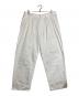 GDC（ジーディーシー）の古着「BIG CHINO PANTS / ビッグチノパンツ」｜ホワイト