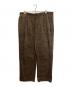 GDC（ジーディーシー）の古着「corduroy Two tuck straight pants / コーデュロイタックストレートパンツ」｜ブラウン