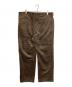 GDC (ジーディーシー) corduroy Two tuck straight pants / コーデュロイタックストレートパンツ ブラウン サイズ:XL：8000円