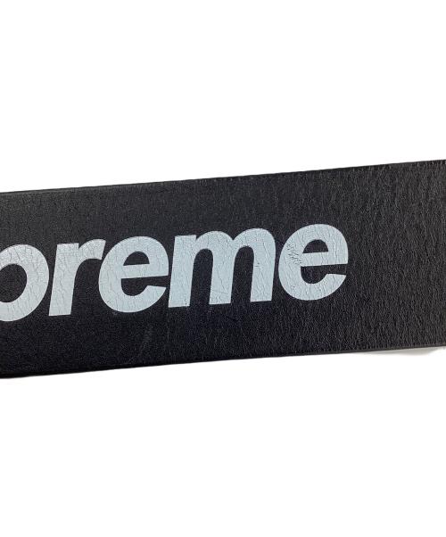 SUPREME（シュプリーム）Supreme (シュプリーム) Repeat Leather Belt / リピートレザーベルト ブラック サイズ:Lの古着・服飾アイテム