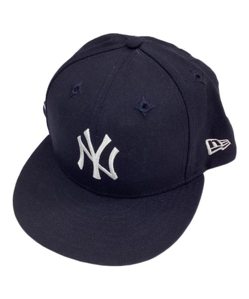 New Era（ニューエラ）New Era (ニューエラ) MLB (エムエルビー) 59FIFTY キャップ ネイビー サイズ:7 5/8の古着・服飾アイテム