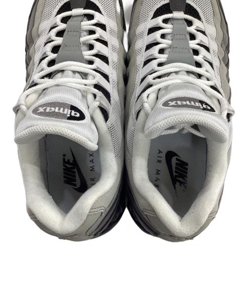 NIKE（ナイキ）NIKE (ナイキ) AIR MAX 95 ローカットスニーカー グレー×ブラック サイズ:28の古着・服飾アイテム