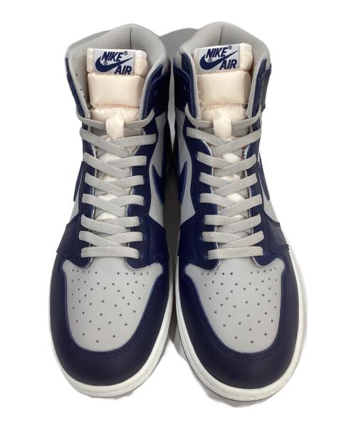 NIKE（ナイキ）NIKE (ナイキ) AIR JORDAN 1 HIGH 85 ハイカットスニーカー ネイビー×グレー サイズ:28の古着・服飾アイテム