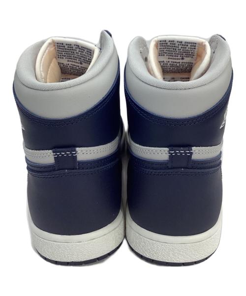 NIKE（ナイキ）NIKE (ナイキ) AIR JORDAN 1 HIGH 85 ハイカットスニーカー ネイビー×グレー サイズ:28の古着・服飾アイテム