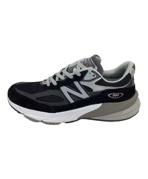 NEW BALANCE（ニューバランス）NEW BALANCE (ニューバランス) 990 ローカットスニーカー ブラック×グレー×ホワイト サイズ:28㎝の古着・服飾アイテム
