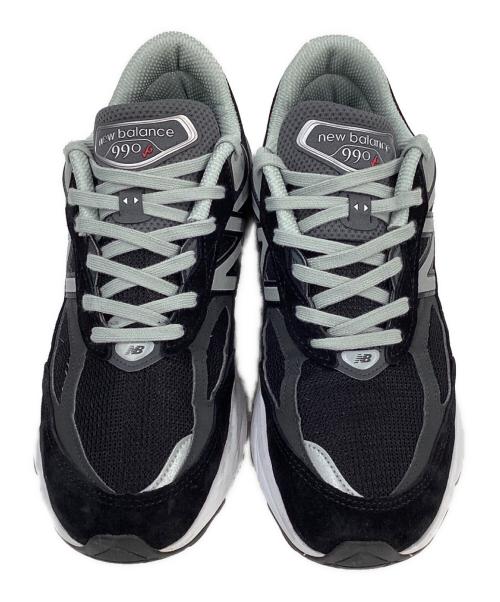 NEW BALANCE（ニューバランス）NEW BALANCE (ニューバランス) 990 ローカットスニーカー ブラック×グレー×ホワイト サイズ:28㎝の古着・服飾アイテム
