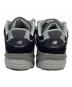 中古・古着 NEW BALANCE (ニューバランス) 990 ローカットスニーカー ブラック×グレー×ホワイト サイズ:28㎝：15000円
