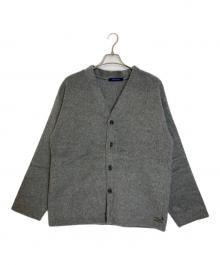 FEELS.（フィールズ）の古着「Alpaca Wool Cardigan / アルパカウールカーディガン」｜グレー