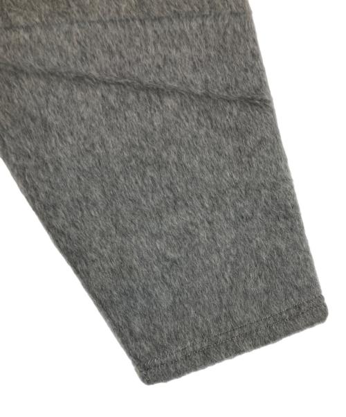 FEELS.（フィールズ）FEELS. (フィールズ) Alpaca Wool Cardigan / アルパカウールカーディガン グレー サイズ:XLの古着・服飾アイテム