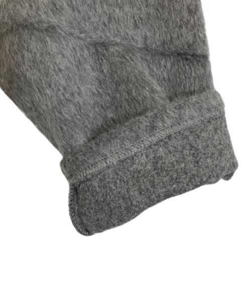 FEELS.（フィールズ）FEELS. (フィールズ) Alpaca Wool Cardigan / アルパカウールカーディガン グレー サイズ:XLの古着・服飾アイテム