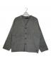 FEELS.（フィールズ）の古着「Alpaca Wool Cardigan / アルパカウールカーディガン」｜グレー