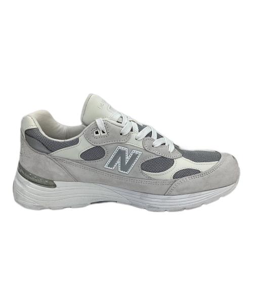 NEW BALANCE（ニューバランス）NEW BALANCE (ニューバランス) 992 ローカットスニーカー ホワイト×グレー サイズ:28㎝の古着・服飾アイテム