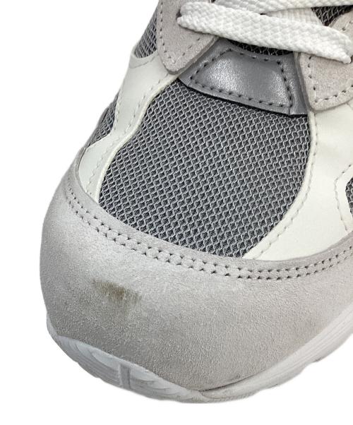 NEW BALANCE（ニューバランス）NEW BALANCE (ニューバランス) 992 ローカットスニーカー ホワイト×グレー サイズ:28㎝の古着・服飾アイテム