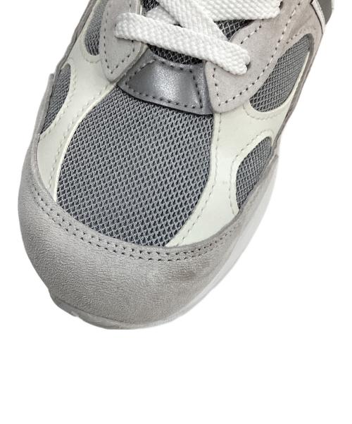 NEW BALANCE（ニューバランス）NEW BALANCE (ニューバランス) 992 ローカットスニーカー ホワイト×グレー サイズ:28㎝の古着・服飾アイテム