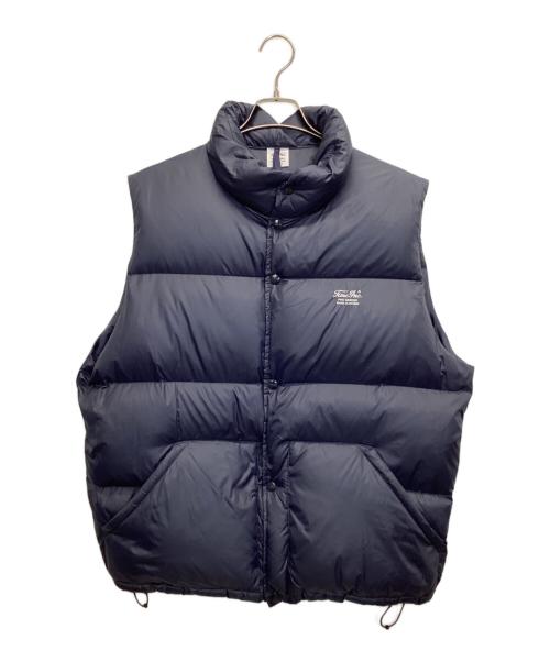 Time inc.（タイム インク）Time inc. (タイム インク) PWC Down Vest ネイビー サイズ:Lの古着・服飾アイテム