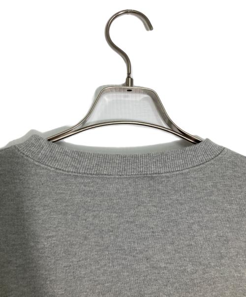 FEELS.（フィールズ）FEELS. (フィールズ) エンブロイダリークルーネックスウェット グレー サイズ:Lの古着・服飾アイテム