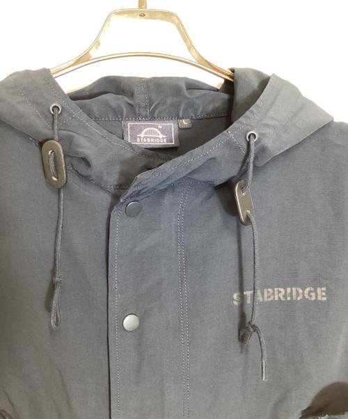 STABRIDGE（スタブリッジ）STABRIDGE (スタブリッジ) Fishtail Parka / フィッシュテールパーカ / モッズコート ネイビー サイズ:Lの古着・服飾アイテム