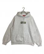 SUPREMEシュプリーム）の古着「Box Logo Hooded Sweatshirt」｜アッシュグレー