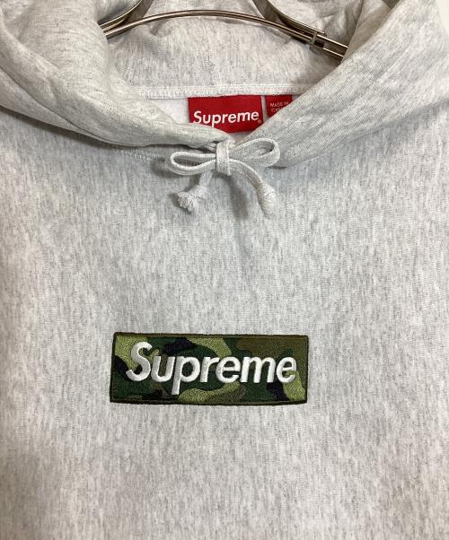 SUPREME（シュプリーム）SUPREME (シュプリーム) Box Logo Hooded Sweatshirt アッシュグレー サイズ:XLの古着・服飾アイテム