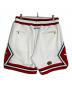 MITCHELL & NESS (ミッチェルアンドネス) NBA (エヌビーエー) Just Dun (ジャスト ダン) BASKETBALL SHORTS/バスケットボール ショーツ ホワイト×レッド サイズ:L：25000円