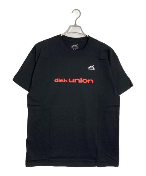 diskunion（ディスクユニオン）diskunion the Apartment (ジ アパートメント) Cover Art T-Shirt Designed by Ral Duke/カバー・アート・ティーシャツ・ディザインド・バイ・ラル・デューク ブラック サイズ:XLの古着・服飾アイテム