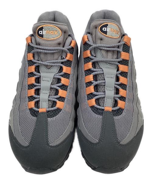 NIKE（ナイキ）NIKE (ナイキ) AIR MAX 95 ローカットスニーカー グレー×オレンジ サイズ:28㎝の古着・服飾アイテム