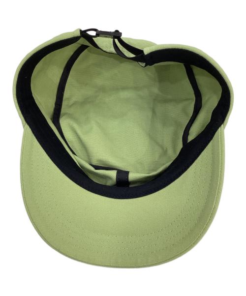 APPLE BUTTER STORE（アップルバターストア）APPLE BUTTER STORE (アップルバターストア) LAUG WORK CAP グリーン×パープルの古着・服飾アイテム