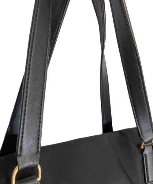 TORY BURCH（トリーバーチ）TORY BURCH (トリーバーチ) ELLAナイロントートバッグ ブラックの古着・服飾アイテム