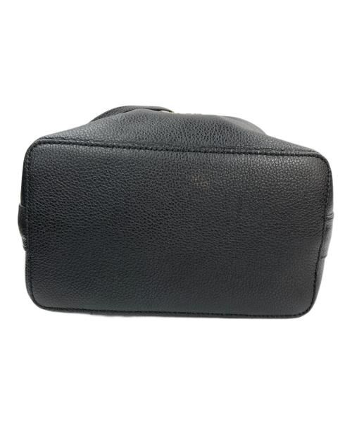 FURLA（フルラ）FURLA (フルラ) 巾着ショルダーバッグ ブラックの古着・服飾アイテム