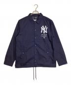 APPLEBUM×MLBアップルバム×エムエルビー）の古着「NEW YORK YANKEES BOY" COACH JACKET」｜ネイビー