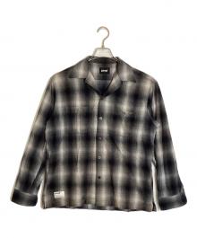 Schott（ショット）の古着「25FW OMBRE CHECK FLANNEL LS SHIRT」｜ブラック