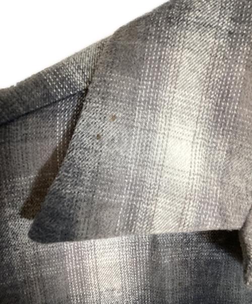 Schott（ショット）Schott (ショット) 25FW OMBRE CHECK FLANNEL LS SHIRT ブラック サイズ:Lの古着・服飾アイテム