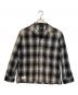 Schott（ショット）の古着「25FW OMBRE CHECK FLANNEL LS SHIRT」｜ブラック