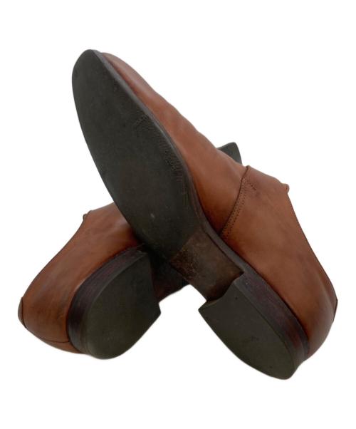 Crockett & Jones（クロケット＆ジョーンズ）Crockett & Jones (クロケット＆ジョーンズ) モンクストラップシューズ ブラウン サイズ:25の古着・服飾アイテム